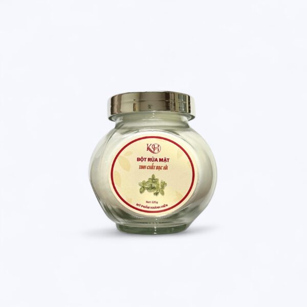 Bột Mask Rửa Mặt Khánh Hiền - Tinh Chất Bạc Hà - Ảnh 2