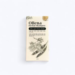 Ollena Herbal Shampoo - Dầu gội thảo dược tinh chất Bồ Kết Cam Sả Bạc Hà